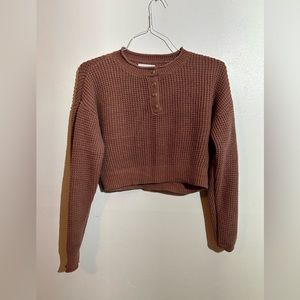 Crop top sweater size small